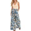 Floral Apricot Blue