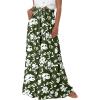 Print Army Green White