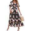 Floral Black Multi