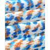 image:imageBTFBM Blouses for Women Dressy Casual Floral Summer Boho Tops V Neck Lightweight Long Sleeve Shirts Spring Clothes 2026Print Blue White