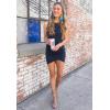 image:imageBTFBM Women Summer Dresses 2026 Sleeveless Tank Ruched Bodycon Sundresses for Women Party Beach Mini Casual Spring DressBlack