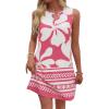 Floral White Pink