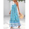 image:imageBTFBM Casual Women Summer Maxi Dresses 2026 Loose Sleeveless Sundress Spaghetti Strap Boho Long Dress VacationLight Blue