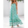 image:imageBTFBM Casual Women Summer Maxi Dresses 2026 Loose Sleeveless Sundress Spaghetti Strap Boho Long Dress VacationLight Green
