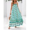 image:imageBTFBM Casual Women Summer Maxi Dresses 2026 Loose Sleeveless Sundress Spaghetti Strap Boho Long Dress VacationLight Green