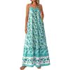 image:imageBTFBM Casual Women Summer Maxi Dresses 2026 Loose Sleeveless Sundress Spaghetti Strap Boho Long Dress VacationLight Lake Blue
