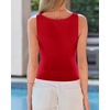 image:imageBTFBM Cowl Neck Tops for Women 2026 Sleeveless Going Out Business Casual Tank Top Spring Summer Outfits Fashion ClothingRed