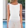 image:imageBTFBM Cowl Neck Tops for Women 2026 Sleeveless Going Out Business Casual Tank Top Spring Summer Outfits Fashion ClothingWhite