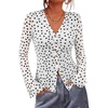 Polka Dot White Black