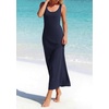 image:imageBTFBM Satin Dress Sleeveless Scoop Neck Summer Dresses for Women Elegant 2026 Loose Party Sundresses Fashion ClothingNavy Blue