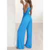 image:imageBTFBM Lounge Sets For Women 2026 Striped 2 Piece Pajama Sets Spaghetti Strap Tops Wide Leg Pants Beach Vacation OutfitsStriped Blue Purple