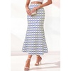image:imageBTFBM Midi Skirts for Women 2026 Summer Spring Lightweight A Line High Waisted Wedding Guest Party Silk Long SkirtPlaid Blue