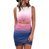 Tie Dye Pink White