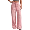 image:imageBTFBM Straight Leg Jeans for Women Stretchy Curve Appeal Pants  Front Seam Little Flare Bootcut Jean High Waisted Denim Pockets Travel Airport Outfits 2026 Trendy Fall Fashion ClothingPink
