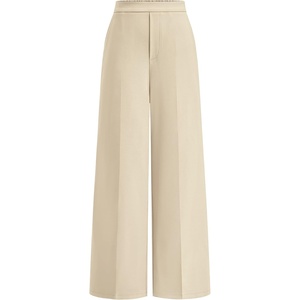 image:imageBTFBM Womens Dress Pants 2026 Fall Wide Leg High Waisted Palazzo Pants Business Casual Work Trousers Slacks PocketsBeige