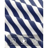 image:imageBTFBM Long Sleeve Shirts for Women Turtleneck Striped Shirt Lightweight Basic Thermal Underwear Tops 2026 Fall FashionNavy Blue White