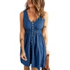 Buttons Royal Blue