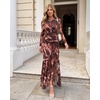 image:imageBTFBM Womens Maxi Dresses Fall 2026 Cocktail Dress  Long SleeveBodyconFloral Wedding Guest DressesConcert OutfitsFloral Coffee