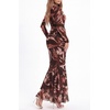 image:imageBTFBM Womens Maxi Dresses Fall 2026 Cocktail Dress  Long SleeveBodyconFloral Wedding Guest DressesConcert OutfitsFloral Coffee