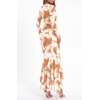 image:imageBTFBM Womens Maxi Dresses Fall 2026 Cocktail Dress  Long SleeveBodyconFloral Wedding Guest DressesConcert OutfitsFloral Khaki