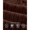image:imageBTFBM Womens Sweaters Cable Knit V Neck Long Sleeve Tops  Lightweight Ribbed Fitted PulloverY2K Going Out TopBasic Tunic Daily Wear Fall 2026Dressy Work Business Casual OutfitsBrown