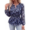 Floral Blue