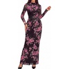 image:imageBTFBM Cocktail Dresses for Women Fall Fashion 2026Floral Black Pink