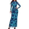 image:imageBTFBM Cocktail Dresses for Women Fall Fashion 2026Floral Blue Green