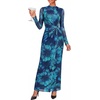 image:imageBTFBM Cocktail Dresses for Women Fall Fashion 2026Floral Blue Green