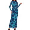image:imageBTFBM Cocktail Dresses for Women Fall Fashion 2026Floral Blue Green