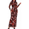 image:imageBTFBM Cocktail Dresses for Women Fall Fashion 2026Floral Brown