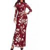 image:imageBTFBM Cocktail Dresses for Women Fall Fashion 2026Floral Burgundy White