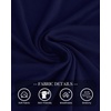 image:imageBTFBM Ribbed Long Sleeve Shirts for Women Fitted UnderscrubNavy Blue