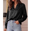 image:imageBTFBM Satin Blouses for Women Dressy CasualBlack