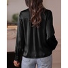 image:imageBTFBM Satin Blouses for Women Dressy CasualBlack