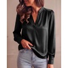 image:imageBTFBM Satin Blouses for Women Dressy CasualBlack