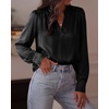 image:imageBTFBM Satin Blouses for Women Dressy CasualBlack