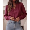 image:imageBTFBM Satin Blouses for Women Dressy CasualBurgundy