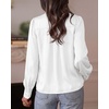 image:imageBTFBM Satin Blouses for Women Dressy CasualWhite