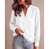 image:imageBTFBM Satin Blouses for Women Dressy CasualWhite