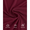 image:imageBTFBM V Neck Fall Long Sleeve Shirts for WomenBurgundy