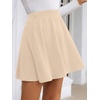 image:imageBTFBM Women Basic Versatile Mini Skirt with Shorts UnderneathApricot