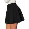 image:imageBTFBM Women Basic Versatile Mini Skirt with Shorts UnderneathBlack