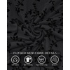 image:imageBTFBM Womens Floral Mesh Maxi Skirts Long Tulle SkirtBlack