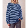 image:imageBTFBM Womens Long Sleeve Tops 2026 Fall FashionLight Blue Navy