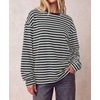 image:imageBTFBM Womens Long Sleeve Tops 2026 Fall FashionWhite Black