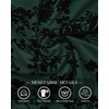 image:imageBTFBM Womens Tops Floral Sheer Mesh Long Sleeve Blouses Dressy CasualDark Green