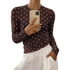 Polka Dot Coffee White