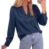 image:imageBTFBM Satin Blouses for Women Dressy CasualNavy