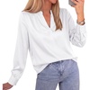 image:imageBTFBM Satin Blouses for Women Dressy CasualWhite